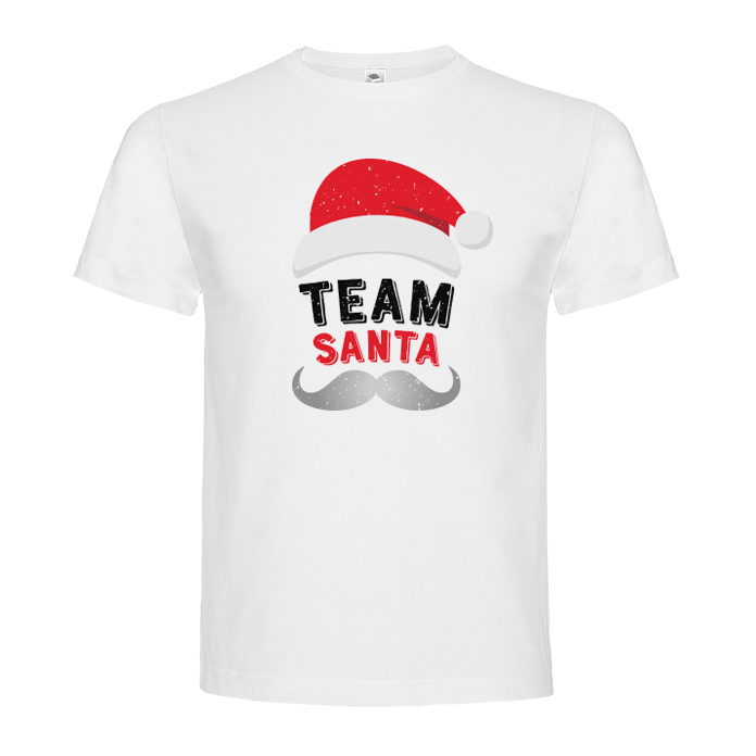 Rodinné Vánoční Tričko Team Santa