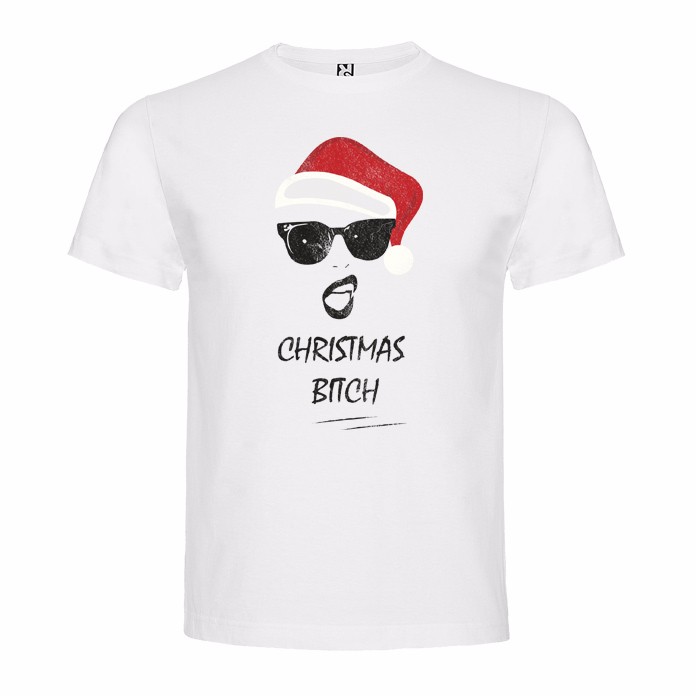 Vánoční Tričko Christmas Bitch