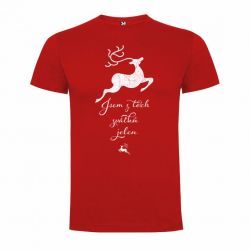 Vánoční Tričko Deer Red