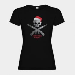 Vánoční Triko Christmas Rebel Silver