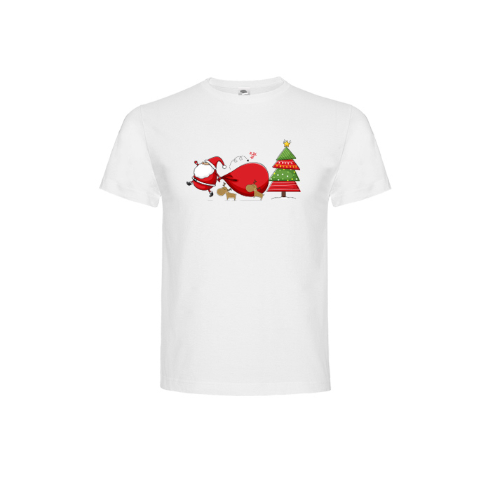 Dětské Triko Běžící Santa