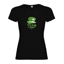 Dámské Tričko Team Leprechaun Black