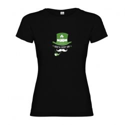 Dámské Tričko Lucky Day Black